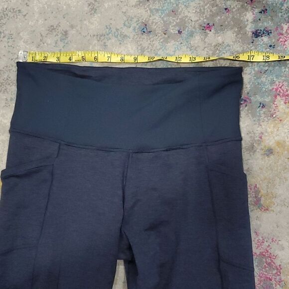 Athleta Heel Tight in Heathered Navy Blue Size 1X - Picture 10 of 14